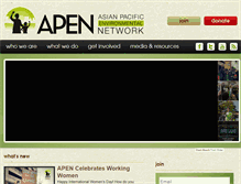 Tablet Screenshot of apen4ej.org